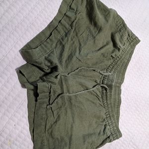 Linen shorts
